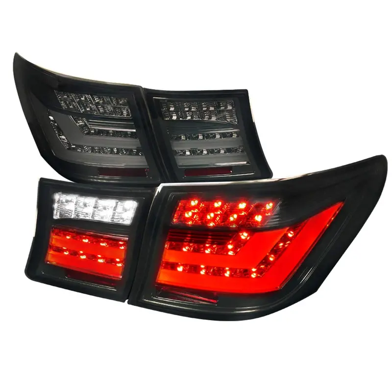 Spec-D 07-09 Lexus Ls460 Led Tail & Trunk Lights Chrome/Smoked 1