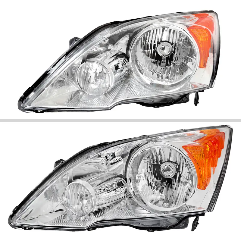 Spec-D 07-11 Honda Cr-V Oem Style Headlights Chrome/Clear 2