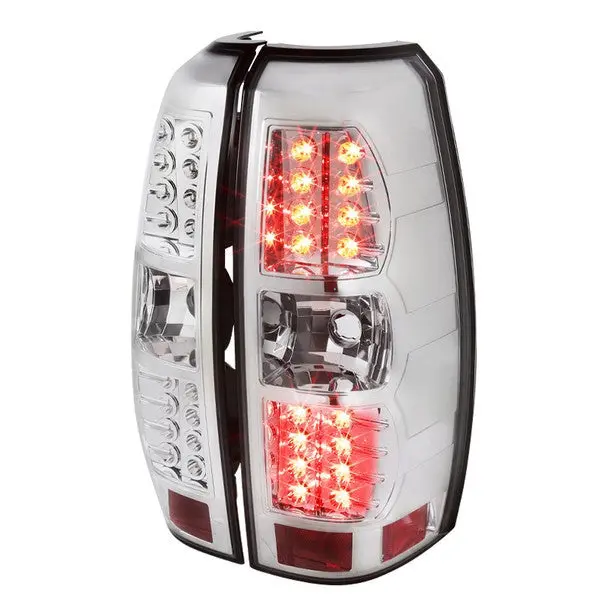 Spec-D 07-12 Chevrolet Avalanche Chrome Led Tail Lights 1