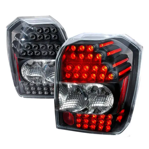Spec-D 07-12 Dodge Caliber Led Tail Lights Black 1