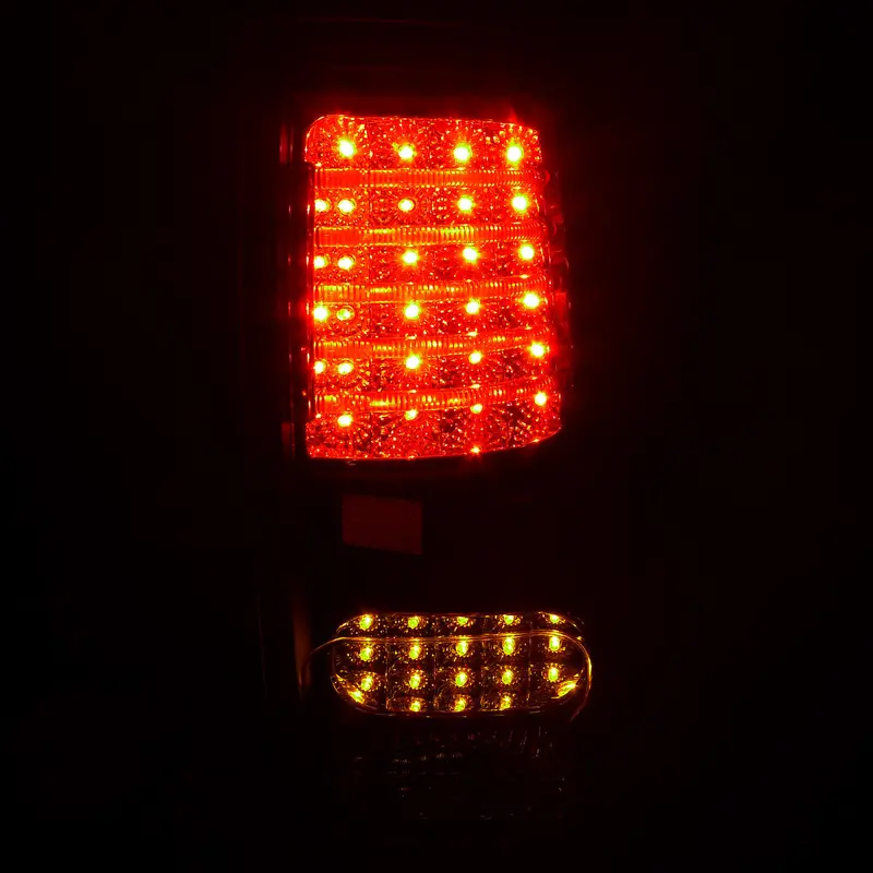Spec-D 07-12 Toyota Tundra Led Tail Lights Black Housing 2