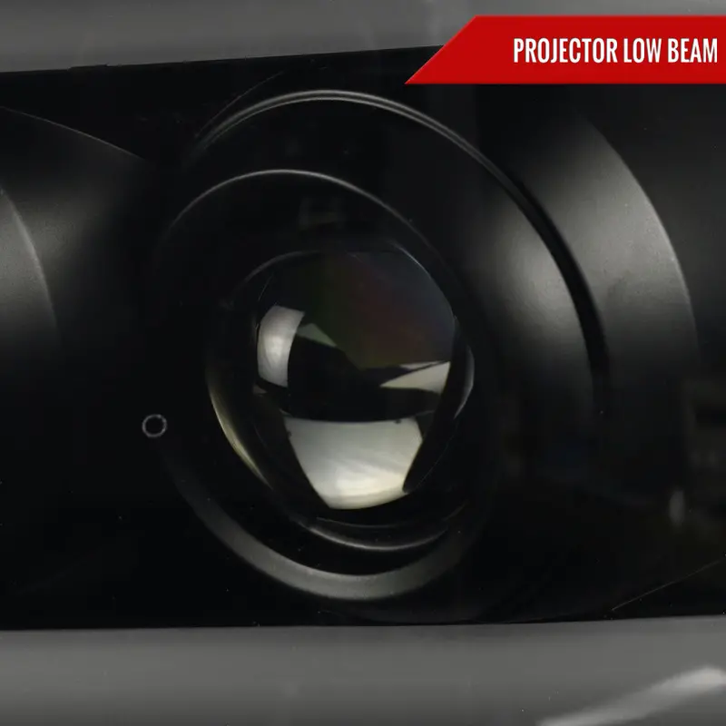 Spec-D 07-13 Avalanche 07-14 Tahoe Suburban Headlights Black/Smoked 2