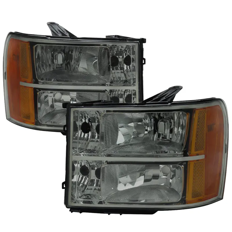 Spec-D 07-13 Gmc Sierra 1500 2500Hd 3500Hd Smoked Headlights 1