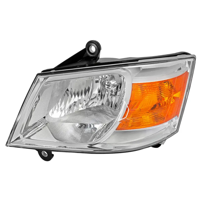Spec-D 08-10 Dodge Caravan Driver Headlight Oem Chrome Replacement 1