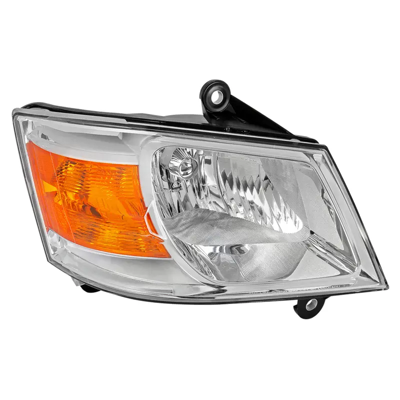 Spec-D 08-10 Dodge Caravan Passenger Headlight Oem Chrome Replacement 1