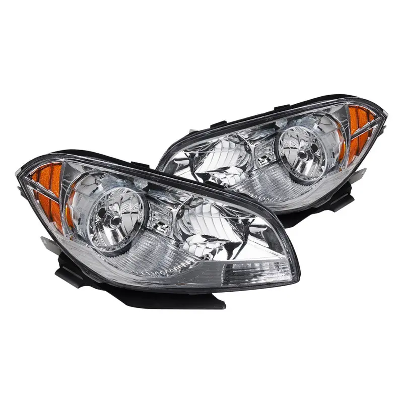 Spec-D 08-12 Chevy Malibu Chrome Headlights 1