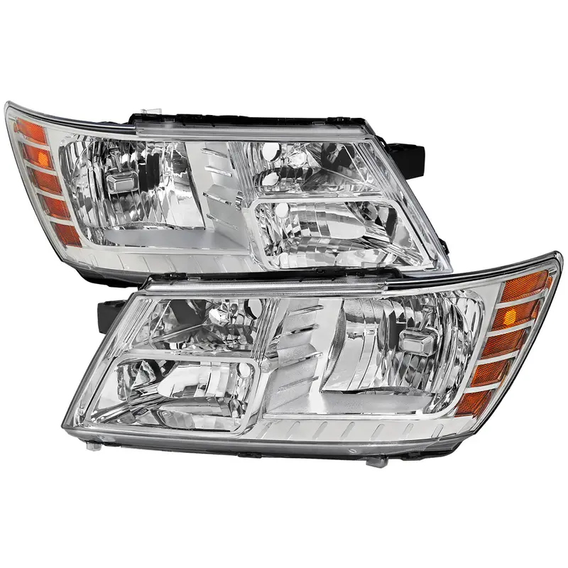 Spec-D 09-20 Dodge Journey Headlights Oem Style Chrome 1