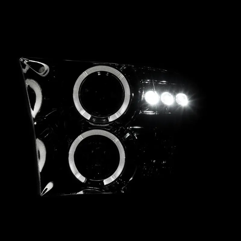 Spec-D 09-21 Ram 1500 2500 3500 Headlights Projector Chrome 2