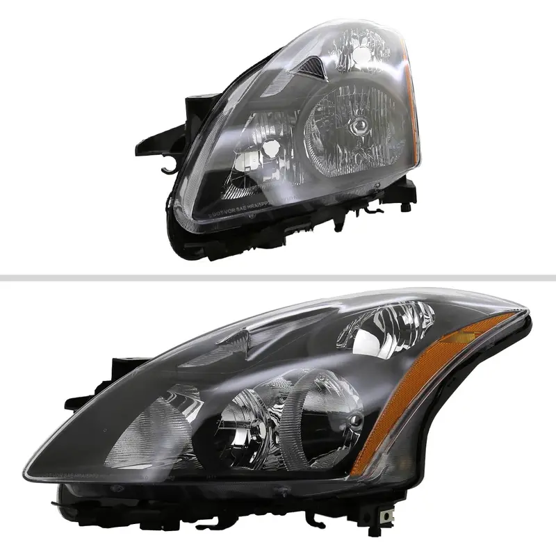 Spec-D 10-12 Nissan Altima 4Dr Headlights Oem Style Black 2