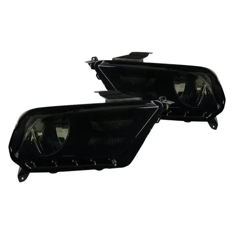 Spec-D 10-14 Ford Mustang Smoked Non Oem Hid Headlights 1