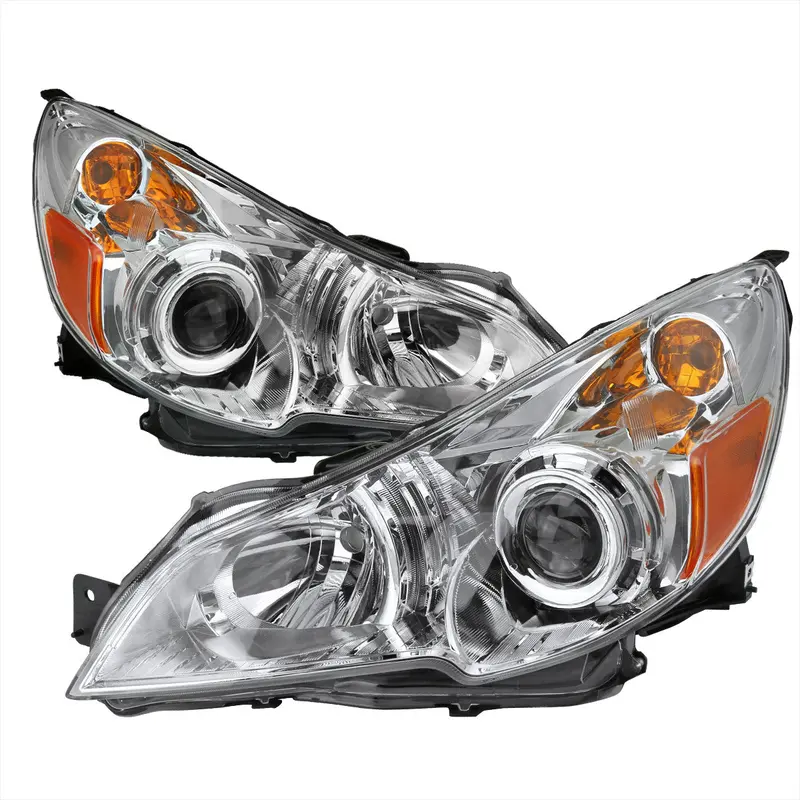 Spec-D 10-14 Outback Legacy Pojector Headlights Chrome 1