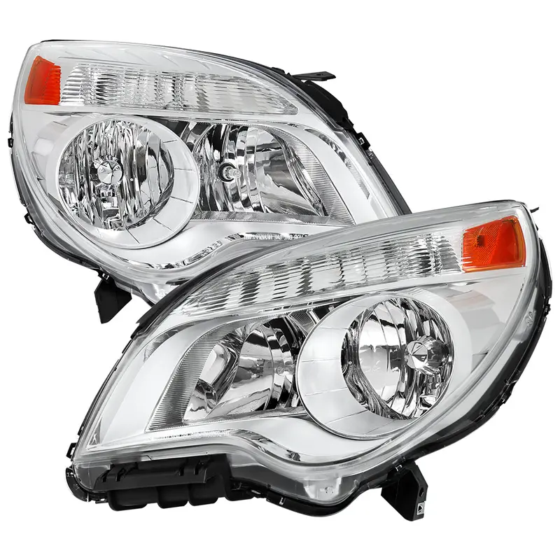 Spec-D 10-15 Chevy Equinox Headlights Oem Style Chrome 1