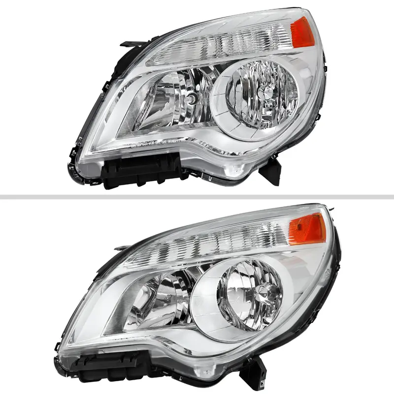 Spec-D 10-15 Chevy Equinox Headlights Oem Style Chrome 2