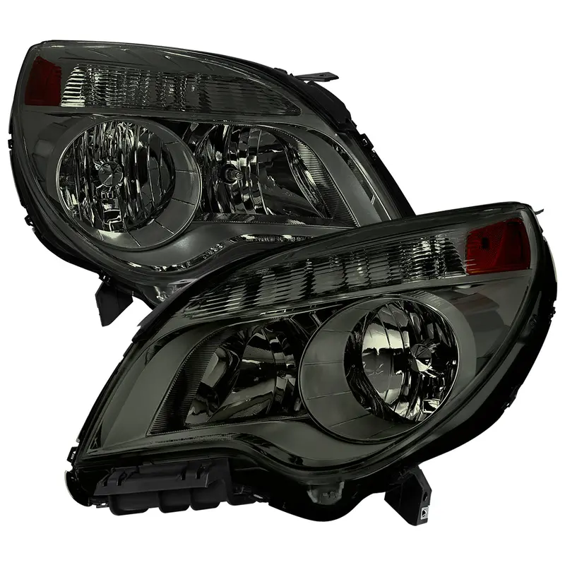 Spec-D 10-15 Chevy Equinox Headlights Oem Style Chrome/Smoked Lens 1