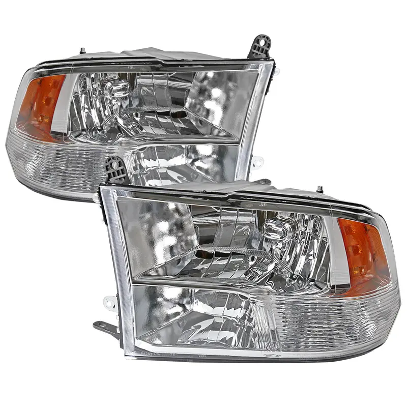Spec-D 10-18 Dodge Ram/ 19-21 Ram Classic Quad Style Headlights 1