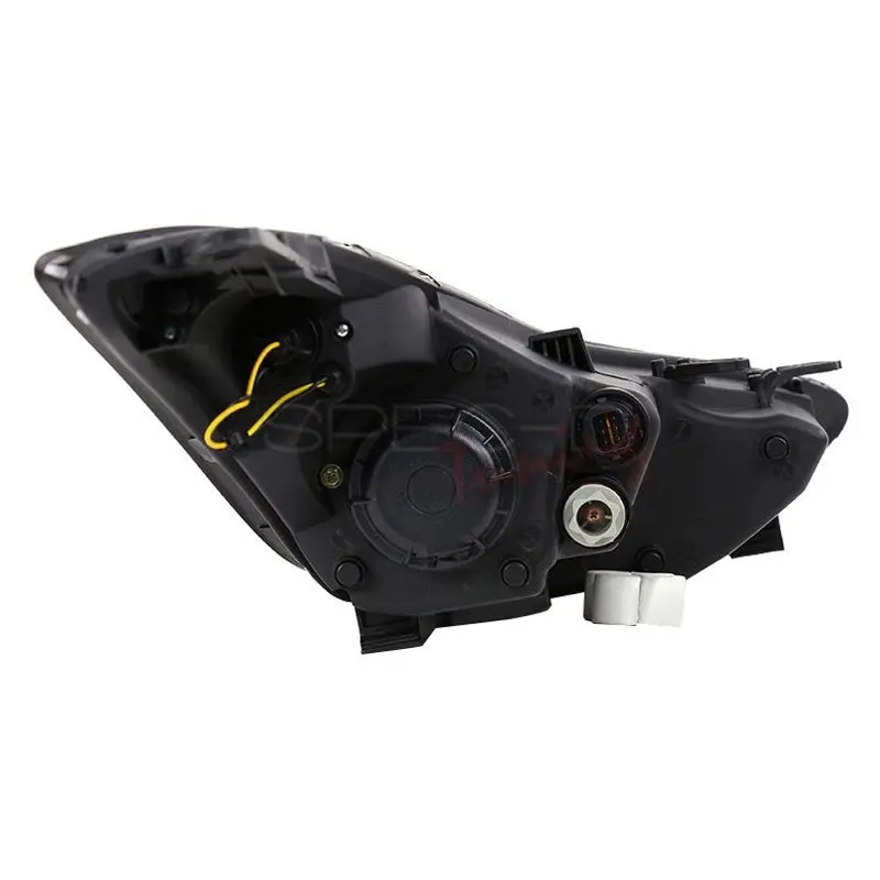 Spec-D 11-13 Hyundai Elantra Projector Headlights Chrome 2