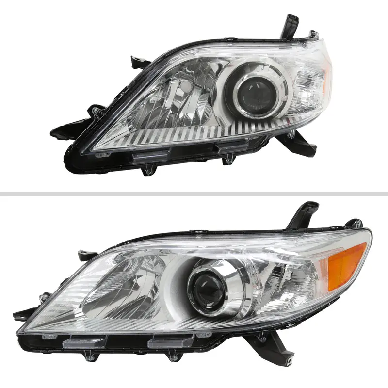 Spec-D 11-20 Toyota Sienna Driver Projector Chrome Replacement 2