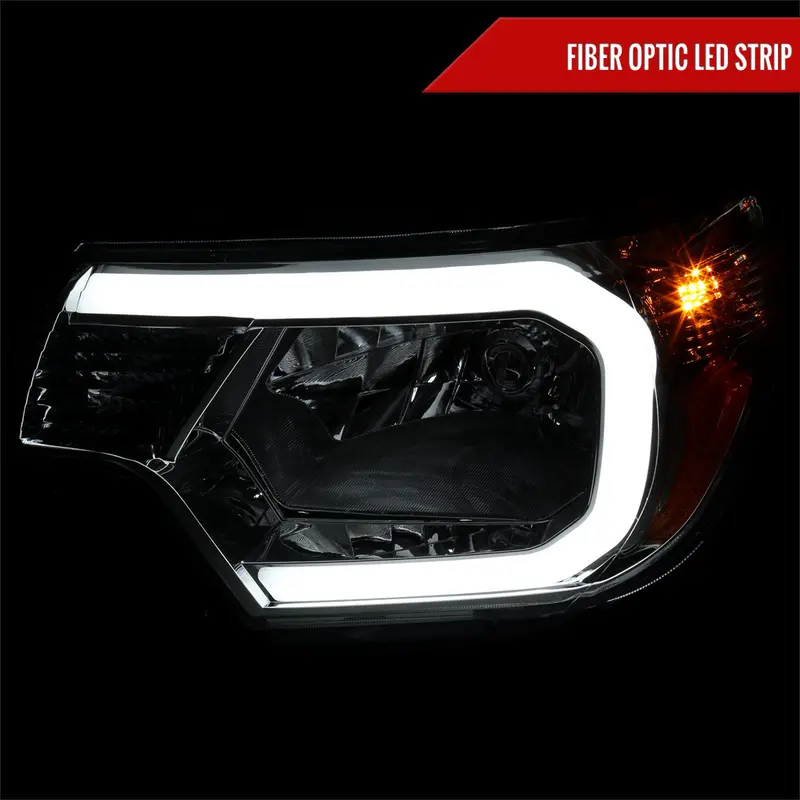 Spec-D 12-15 Tacoma Bar Oem Style With Headlights Chrome 2