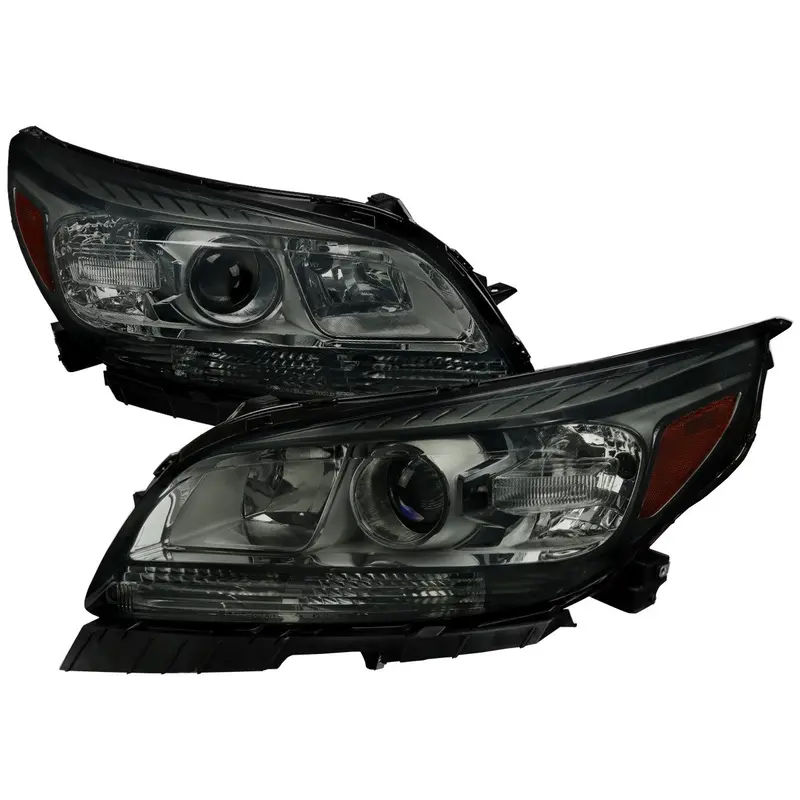 Spec-D 13-15 Malibu Projector Headlights Chrome Smoked 1
