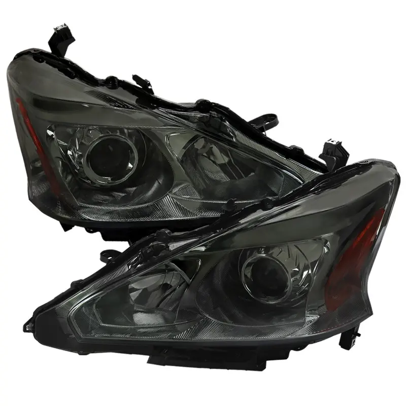 Spec-D 13-15 Nissan Altima 4Dr Projector Headlights Smoked 1