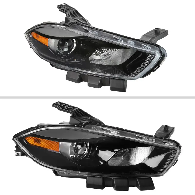 Spec-D 13-16 Dodge Dart Passenger Projector Black Replacement 1