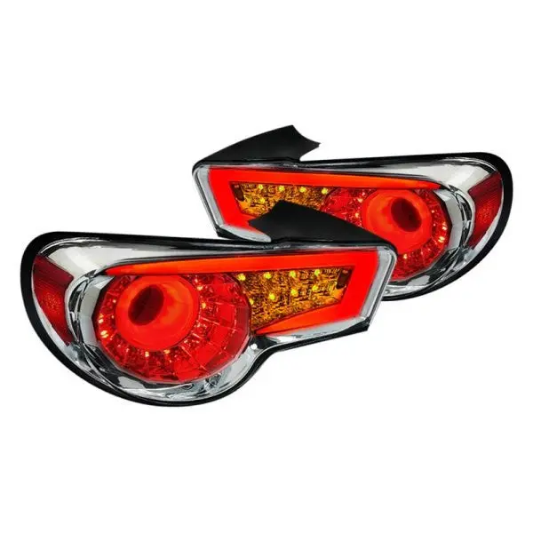 Spec-D 13-16 Scion Frs Brz Led Tail Lights Chrome 1