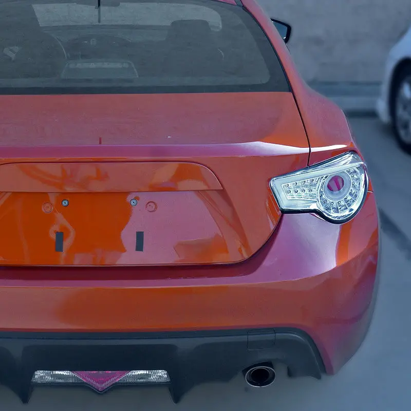Spec-D 13-16 Scion Frs Brz Led Tail Lights Chrome 2