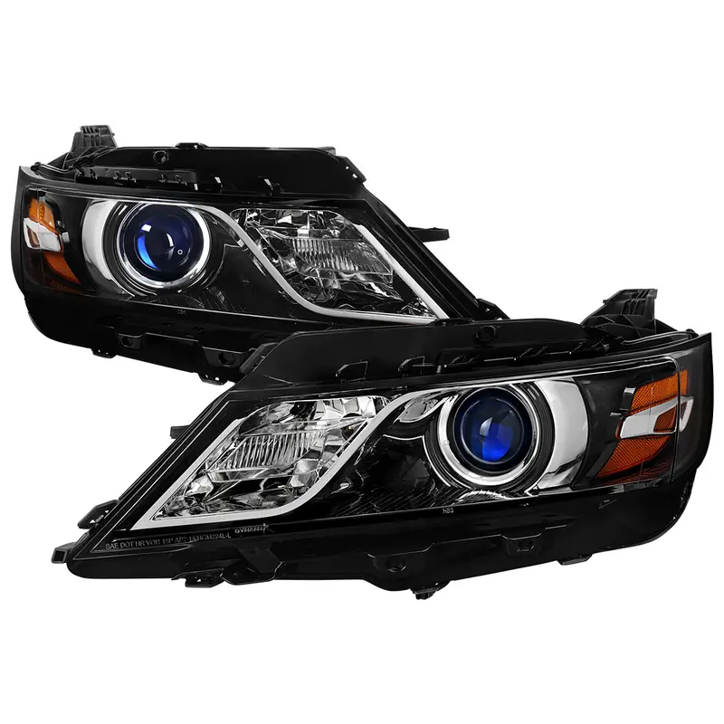 Spec-D 14-20 Chevy Impala Oem Style Projector Headlights Jet Black 1