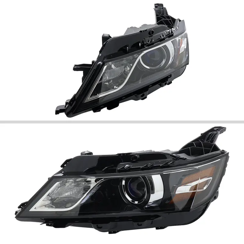 Spec-D 14-20 Chevy Impala Oem Style Projector Headlights Jet Black 2
