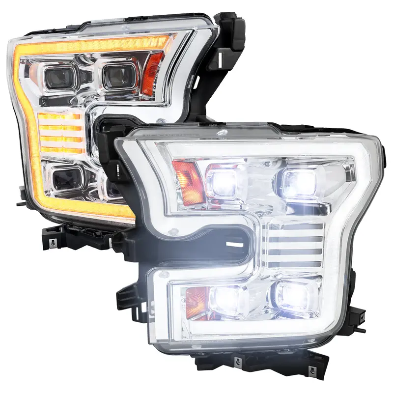 Spec-D 15-17 Ford F-150 Headlights Full Led Switchback Sequential. 1