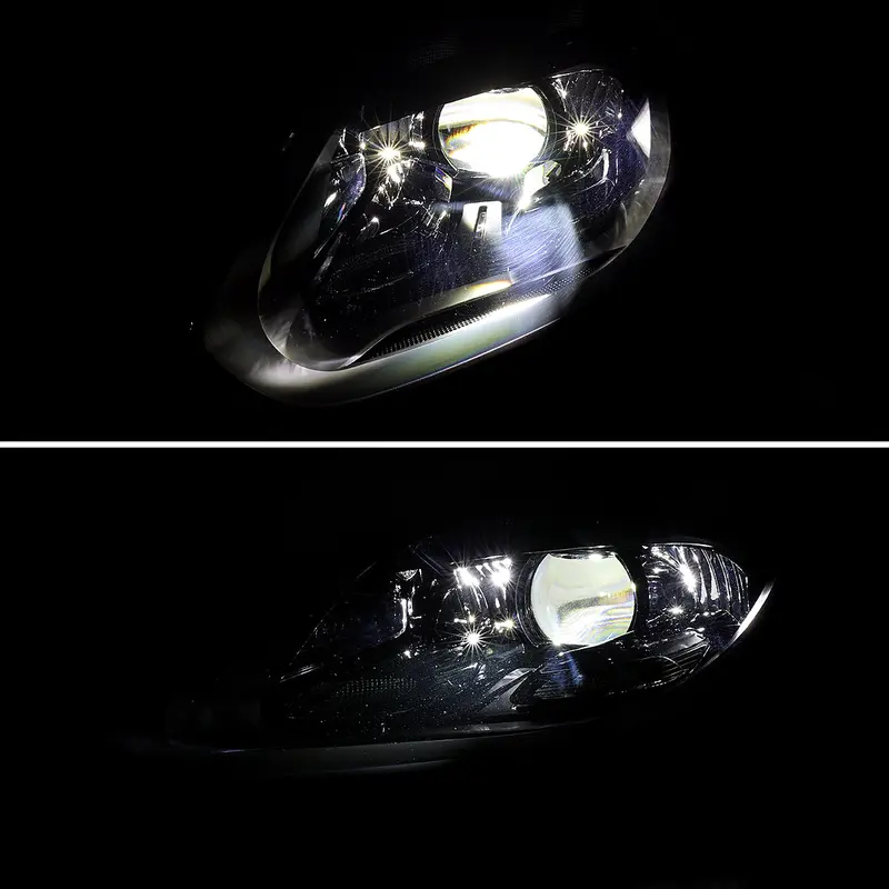 Spec-D 15-17 Porsche Cayenne 958.2 Pro Headlights For Non-Dynamic Blk 2