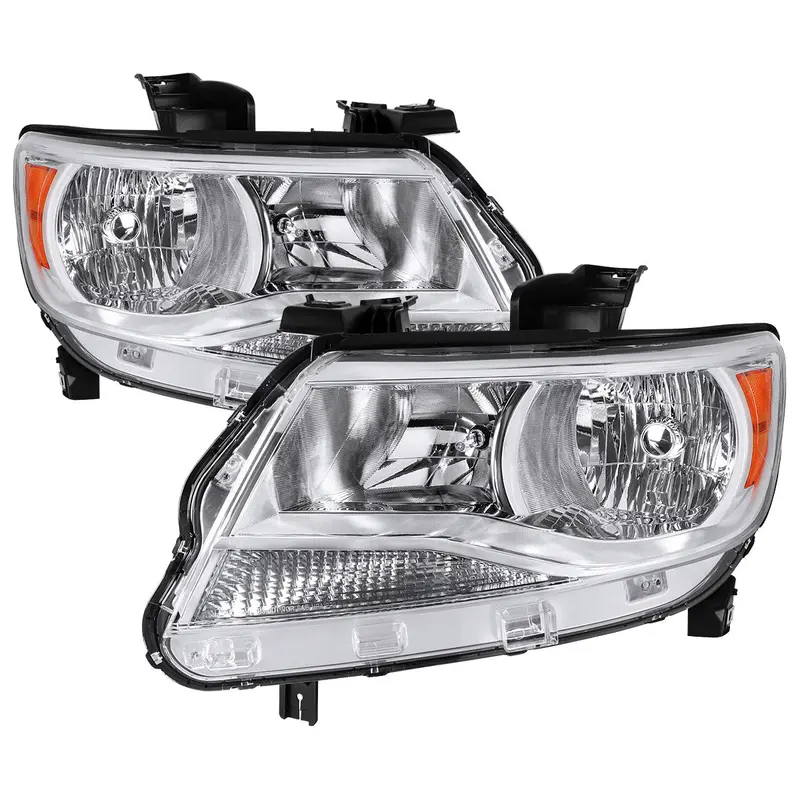 Spec-D 15-22 Chevy Colorado Headlights Oem Chrome/Clear 1