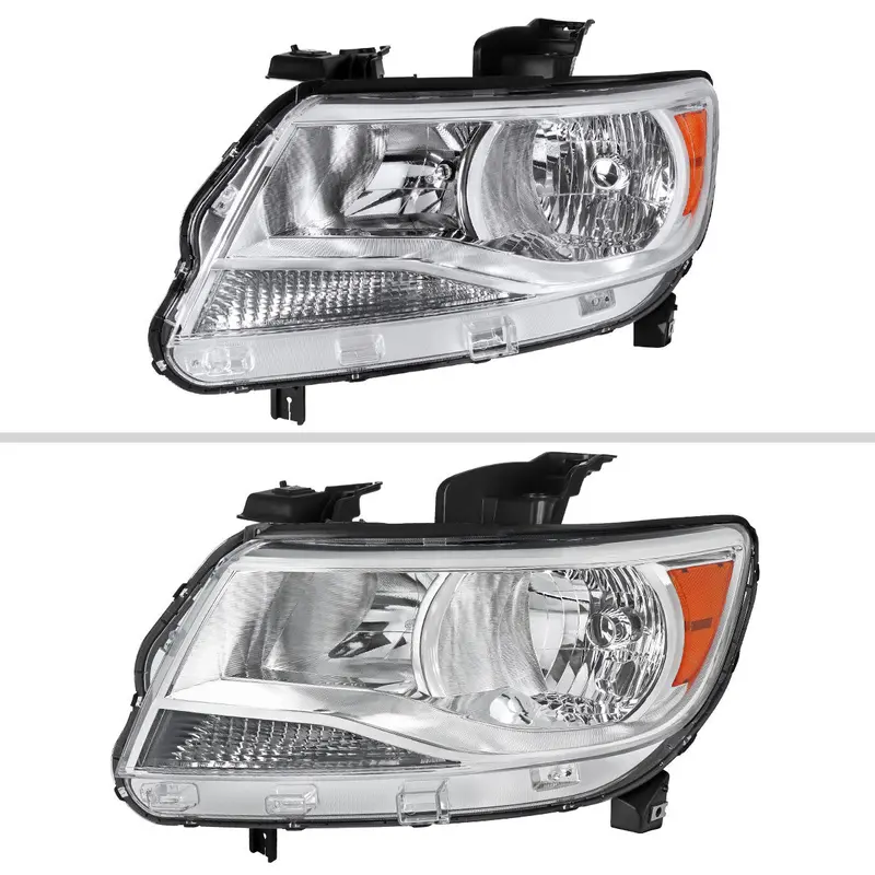 Spec-D 15-22 Chevy Colorado Headlights Oem Chrome/Clear 2