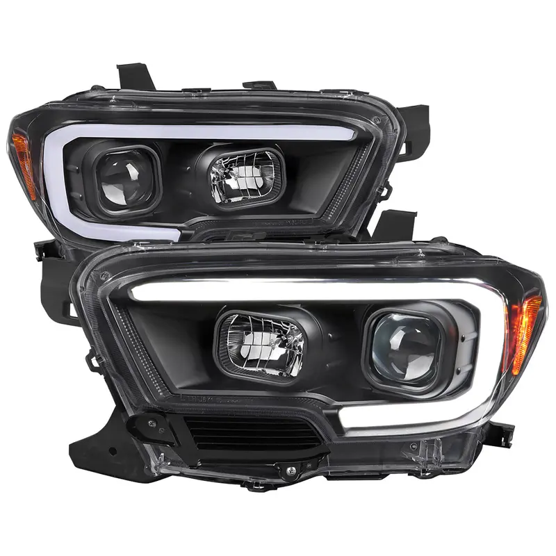 Spec-D 16-23 Tacoma Switchback Led Projector Headlights Black 1