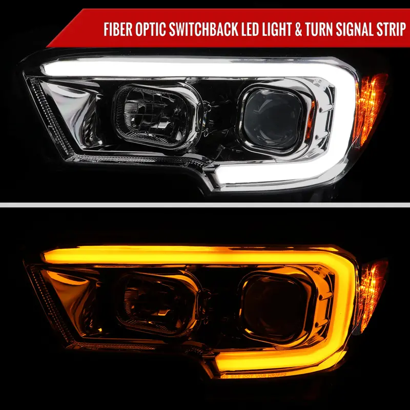 Spec-D 16-23 Tacoma Switchback Led Projector Headlights Chrome 2