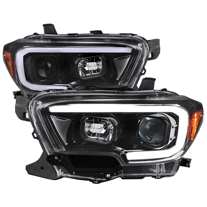 Spec-D 16-23 Tacoma Switchback Led Projector Headlights Gl Black 1