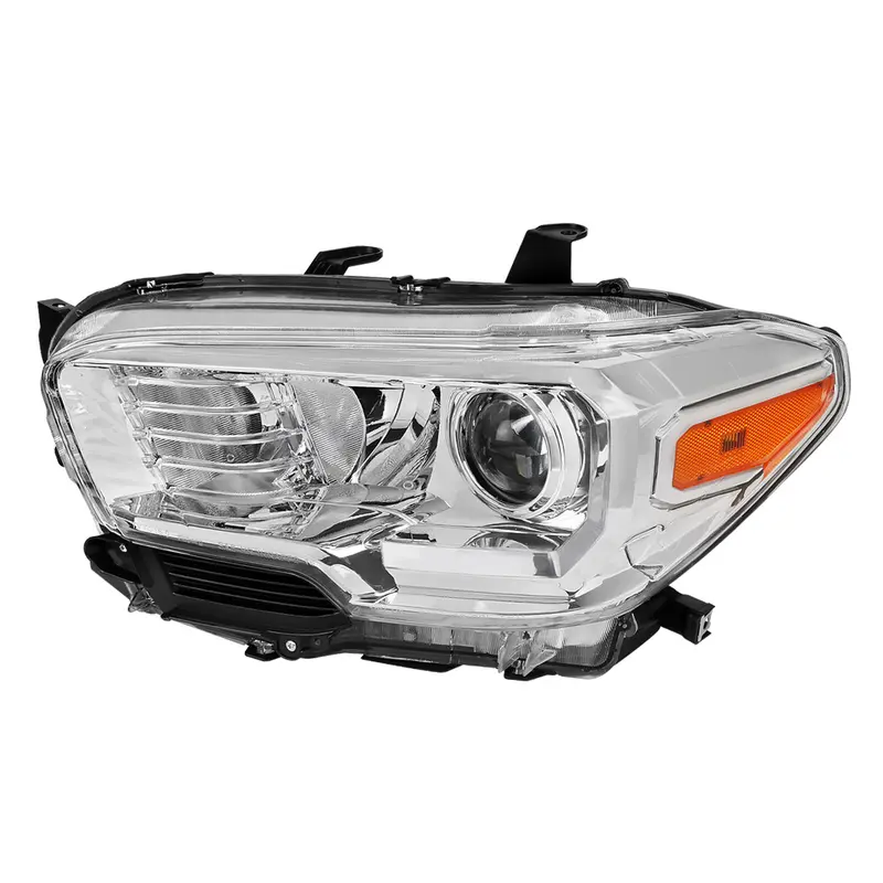 Spec-D 16-23 Toyota Tacoma Driver Replacement Projector Headlight Chrome 1