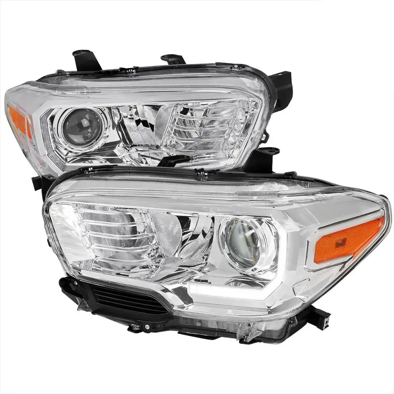 Spec-D 16-23 Toyota Tacoma Projector Headlights Led Chrome 1