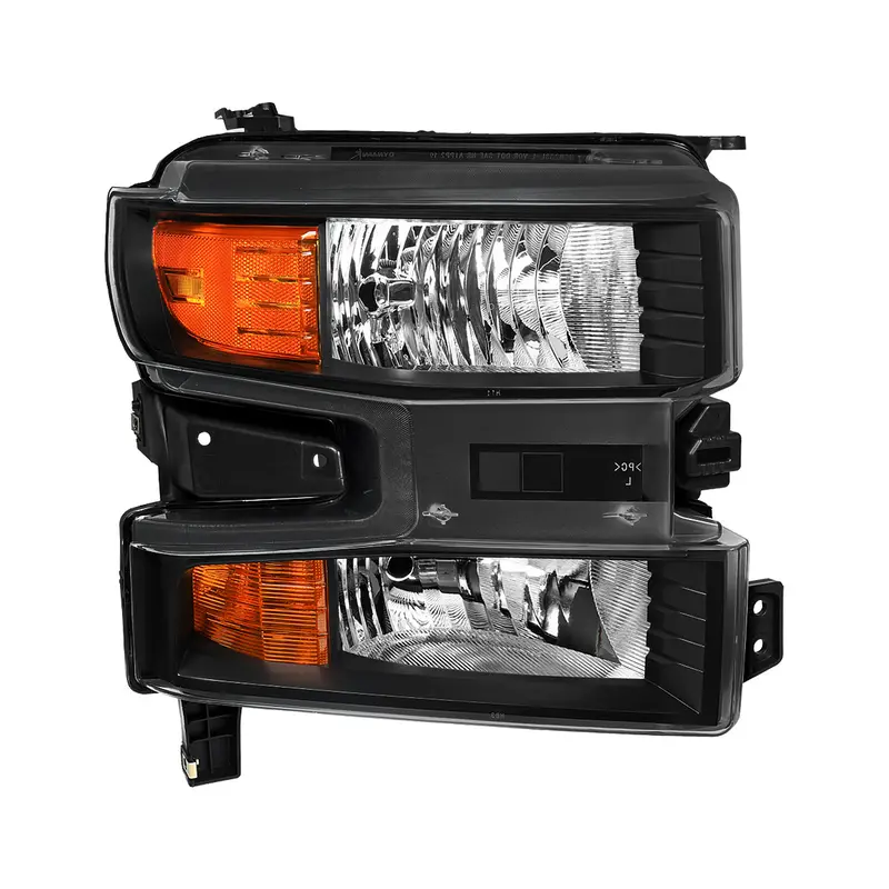 Spec-D 19-21 Silverado 1500 Passenger Projector Black Replacement 1