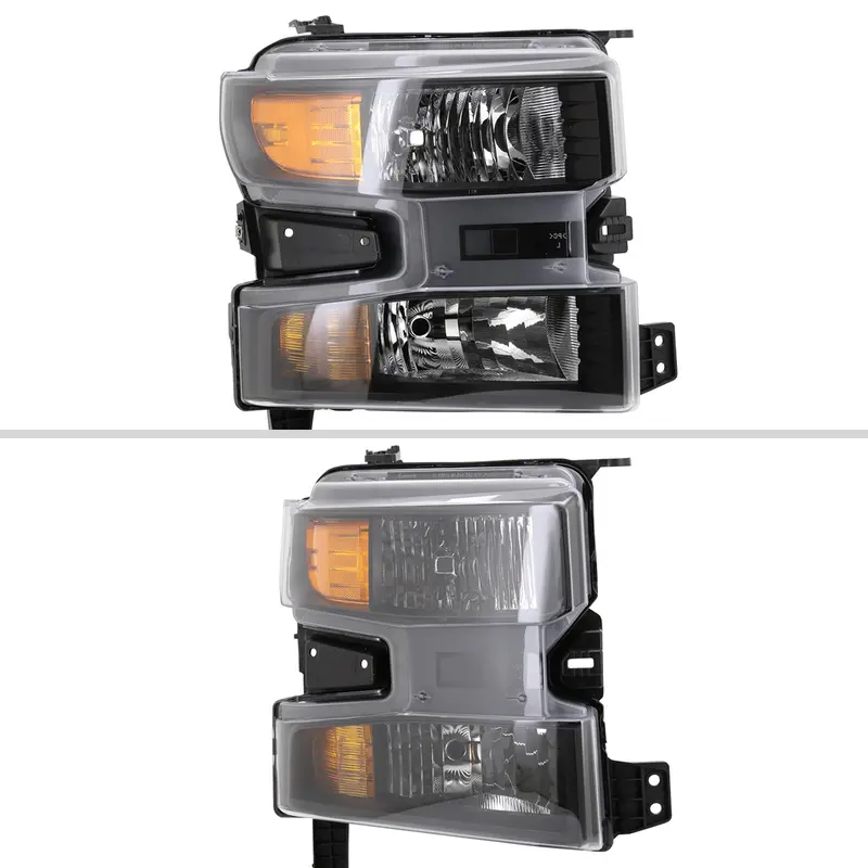 Spec-D 19-21 Silverado 1500 Passenger Projector Black Replacement 2