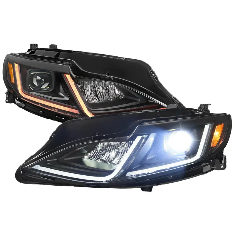 Spec-D 19-24 Chevy Malibu Headlights Switchback Sequential Led Black 1