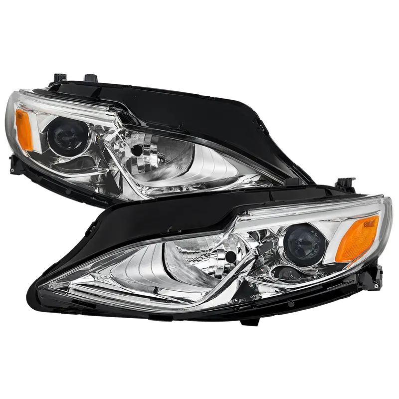 Spec-D 19-24 Chevy Malibu Projector Headlights Oem Style Chrome 1