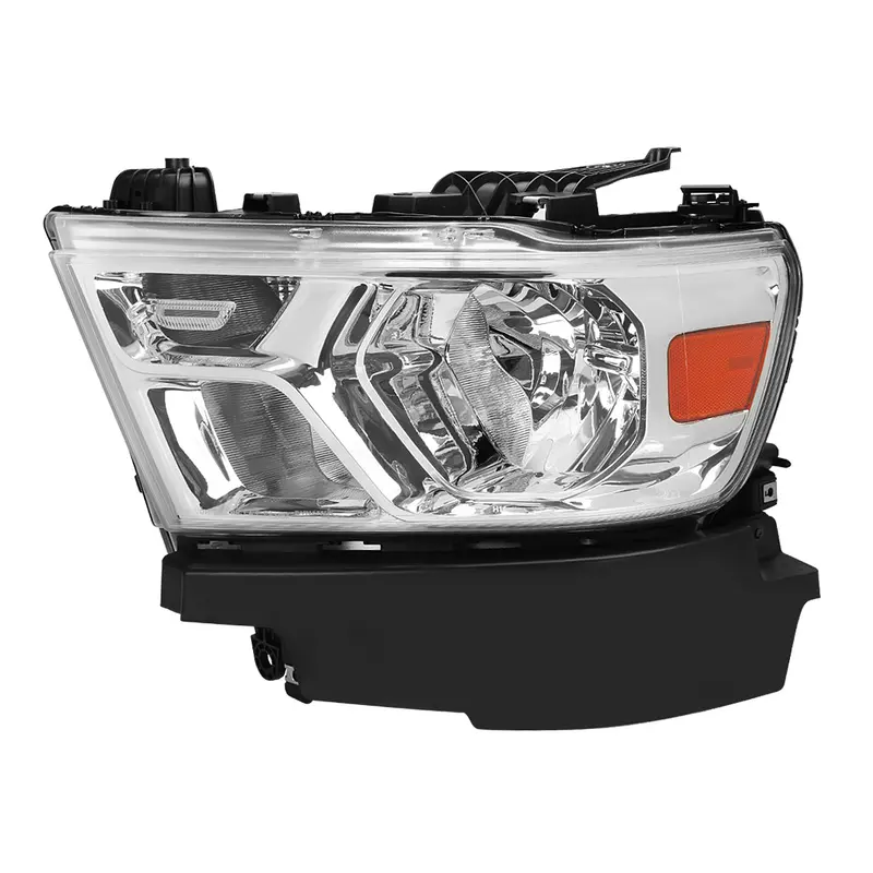 Spec-D 19-24 Ram 1500 Driver Headlight Chrome Replacement 1