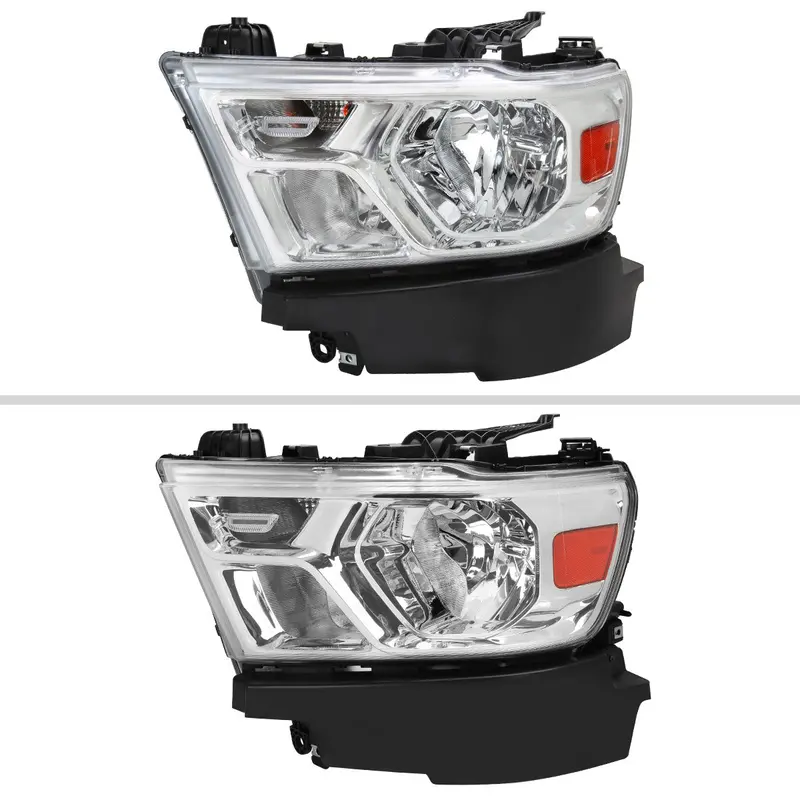 Spec-D 19-24 Ram 1500 Driver Headlight Chrome Replacement 2