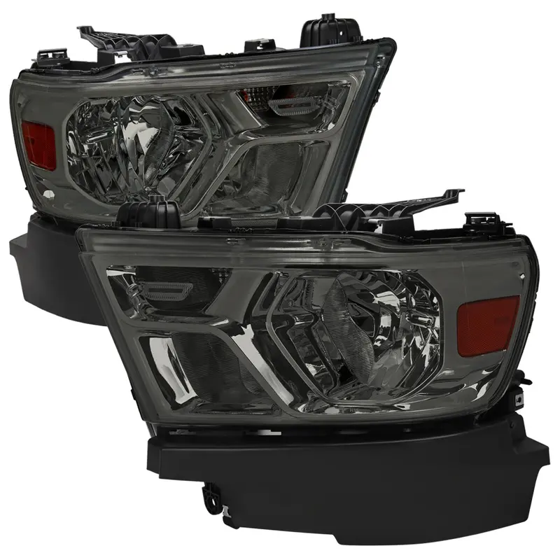 Spec-D 19-24 Ram 1500 Oe Style With Chrome/ Smoked Headlights 1