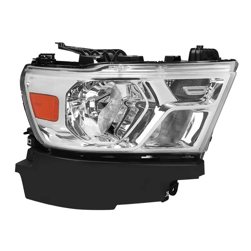 Spec-D 19-24 Ram 1500 Passenger Headlight Chrome Replacement 1