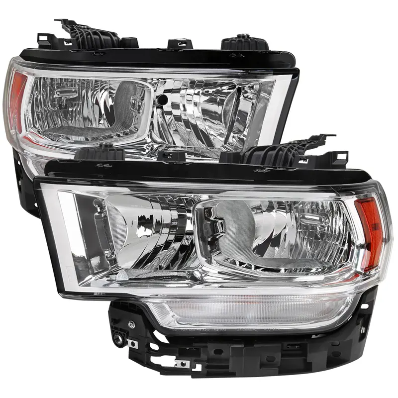 Spec-D 19-24 Ram 2500 3500 4500 5500 Headlights Oem Style Chrome 1