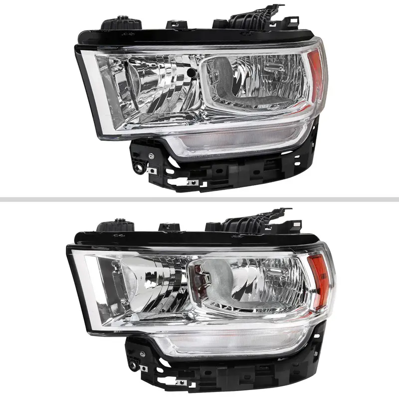 Spec-D 19-24 Ram 2500 3500 4500 5500 Headlights Oem Style Chrome 2