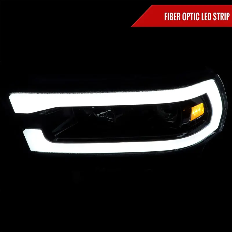 Spec-D 19-24 Ram 2500 3500 4500 5500 Tube Projector Headlights Black 2