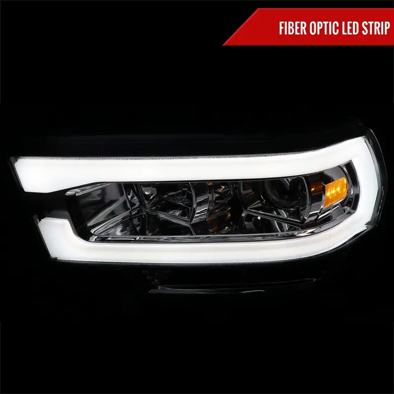 Spec-D 19-24 Ram 2500 3500 4500 5500 Tube Projector Headlights Chrome 2